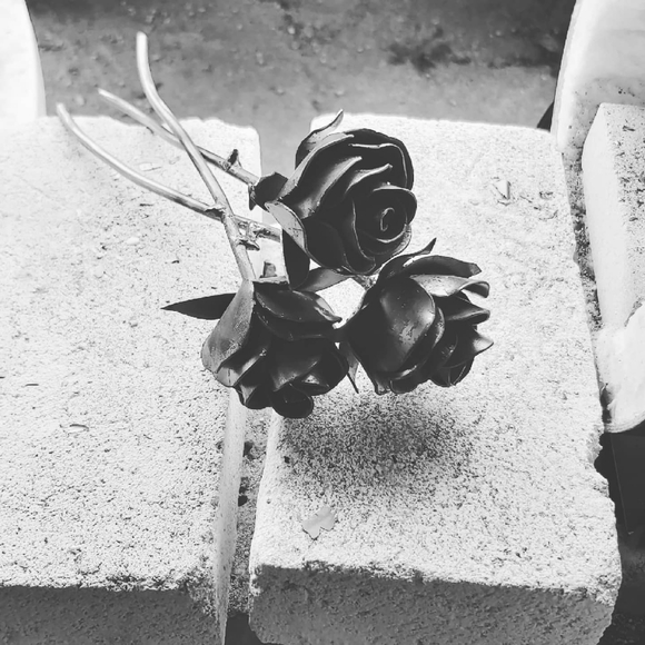 Metal rose - Picture 4 of 6